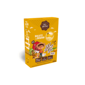 Biscoito de banana Seu Divino Kids 50g