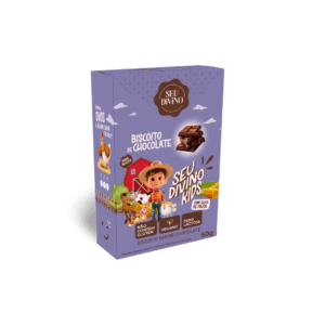 Biscoito de chocolate Seu Divino Kids 50g