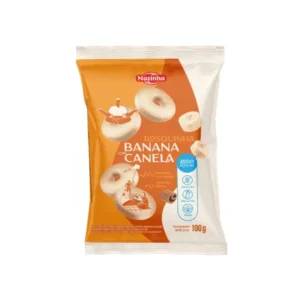 Rosquinha banana com canela zero açúcar Nazinha 100g