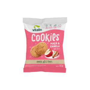 Cookies maçã e canela Vitalin 30g