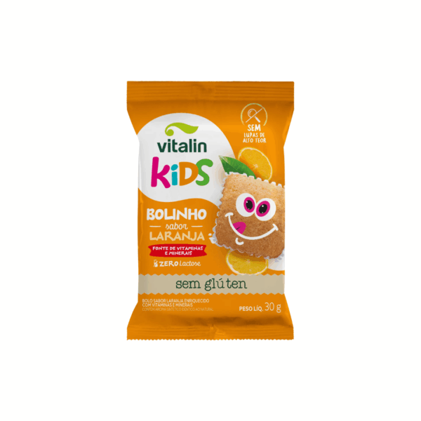 Bolinho sabor laranja Vitalin kids 30g