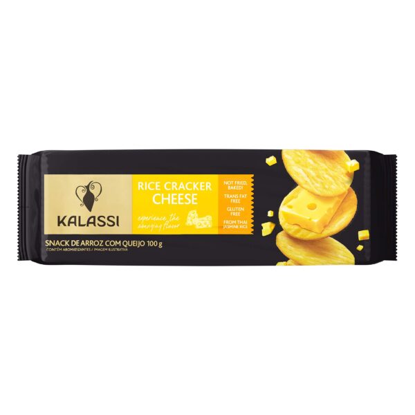 Snack de arroz com queijo Kalassi 100g