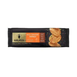 Snack de arroz com páprica Kalassi 100g
