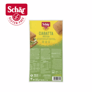 Pão tipo ciabatta rústica Dr. Schar 200g