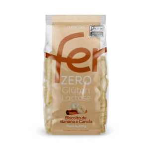 Biscoito de banana e canela Fer 200g