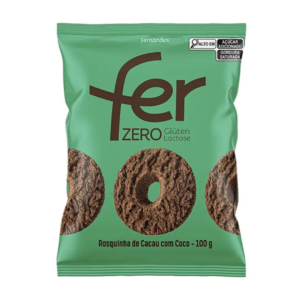 Rosquinha de cacau e coco Fer 100g