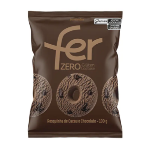 Rosquinha de cacau e chocolate Fer 100g