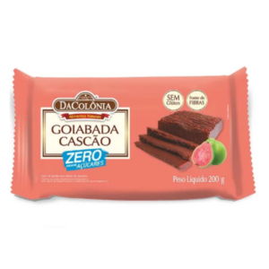 Goiabada cascão zero açúcar Da Colônia 200g