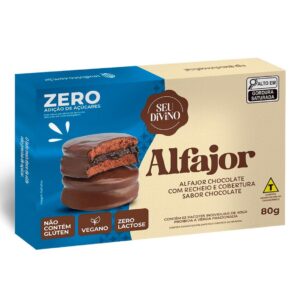 Alfajor chocolate zero  Seu Divino 80g