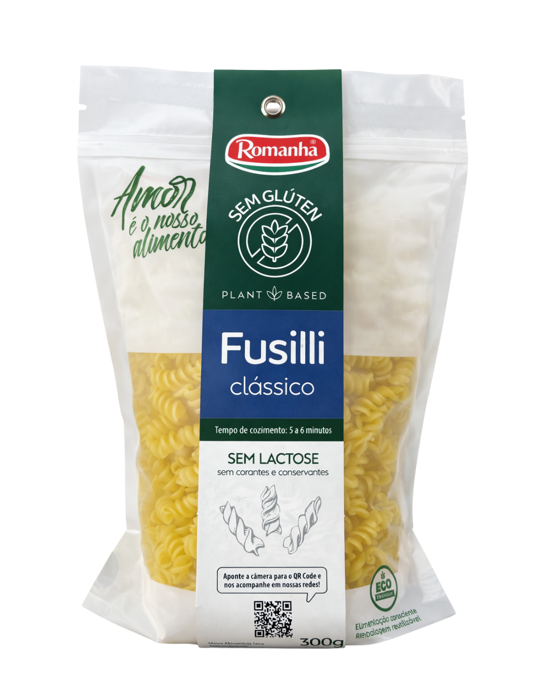 Macarrão fusilli Romanha 300g