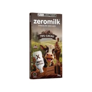 Chocolate 70% cacau Zeromilk 70g
