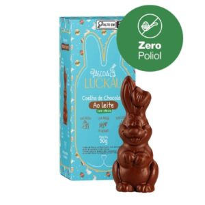 Coelho de chocolate ao leite Luckau 40g