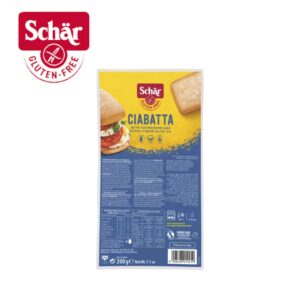 Pão tipo ciabatta Dr. Schar 200g