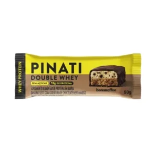 Barra de proteína double bananoffee Pinati 50g