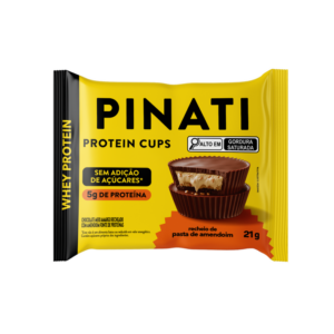 Tortinha proteica recheio pasta de amendoim Pinati 21g