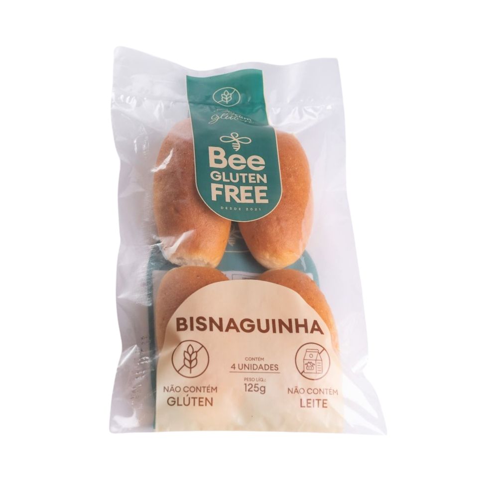 Bisnaguinha Bee Gluten Free 125g