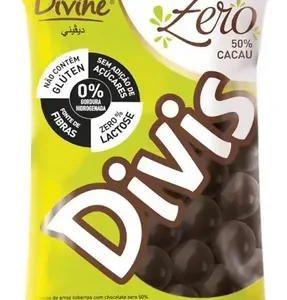 Divis chocolate zero meio amargo Divine 60g
