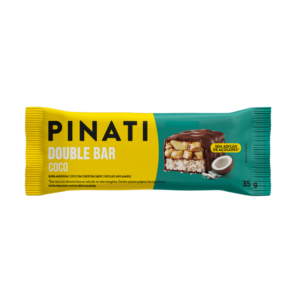 Barra de proteína double bar coco Pinati 35g