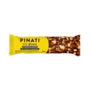 Barrinha nuts gourmet chocolate amargo Pinati 25g