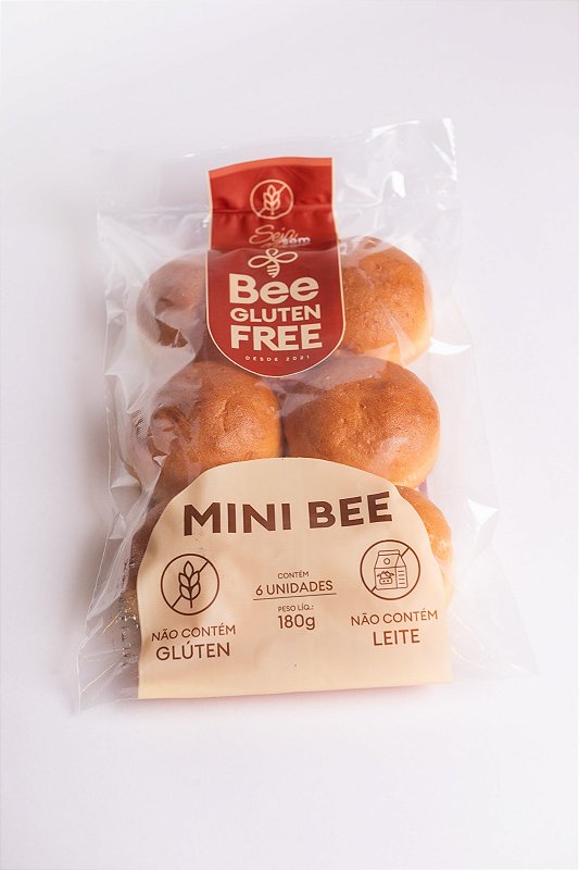 Mini pão Bee Gluten Free 125g