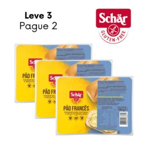 Pão francês Dr. Schar 100g - Leve 3 Pague 2