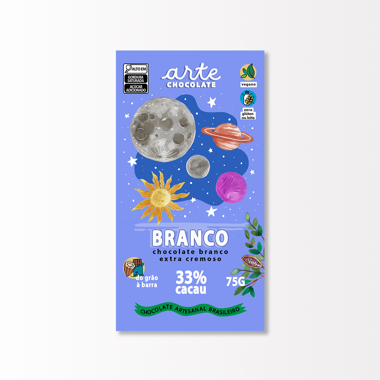 Chocolate branco Arte Chocolate 75g