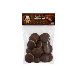 Biscoito de mel gourmet com chocolate Bisa 200g