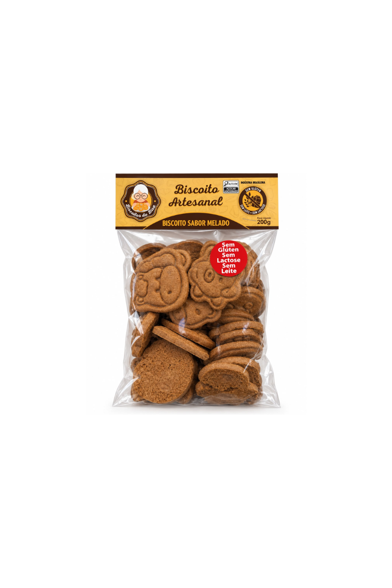 Biscoito artesanal de melado fazenda da Bisa 200g