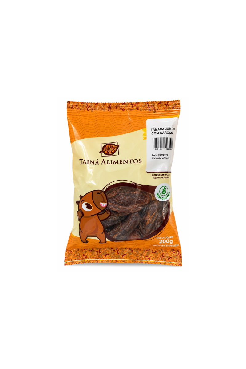 Tâmara jumbo com caroço Tainá 200g