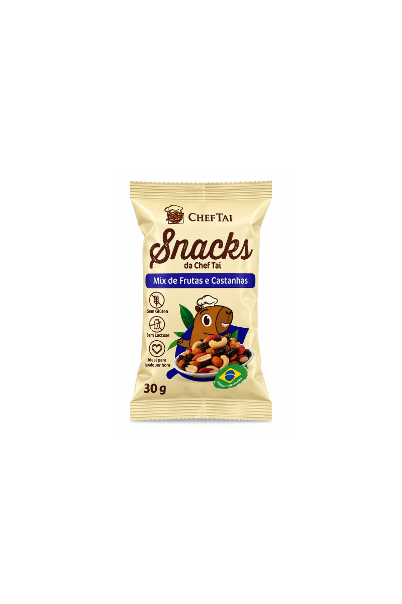 Mix de frutas e castanhas Cheftai 30g