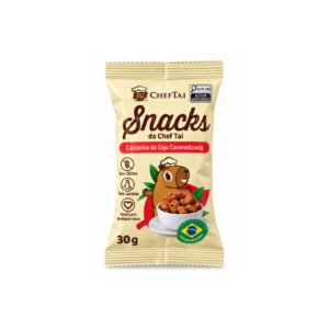 Castanha de caju caramelizada Cheftai 30g