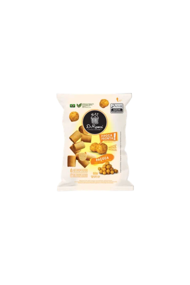 Pipoca sabor paçoca Dr. Pipoca 60g