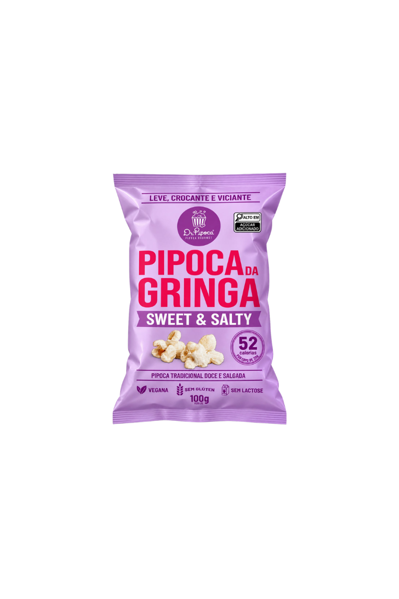 Pipoca da gringa Dr. Pipoca 100g