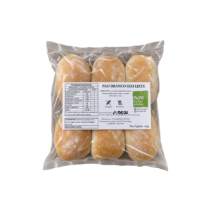 Mini pão branco sem leite congelado Tudo Menos Glúten