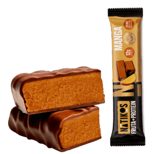 Barra maça e manga proteica Natikos 50g