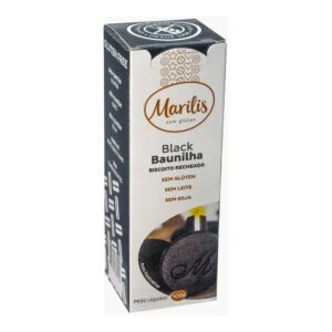 Biscoito recheado black baunilha Marilis 100g
