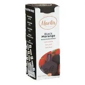 Biscoito recheado black morango Marilis 100g