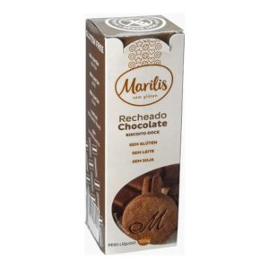 Biscoito recheado de chocolate Marilis 100g